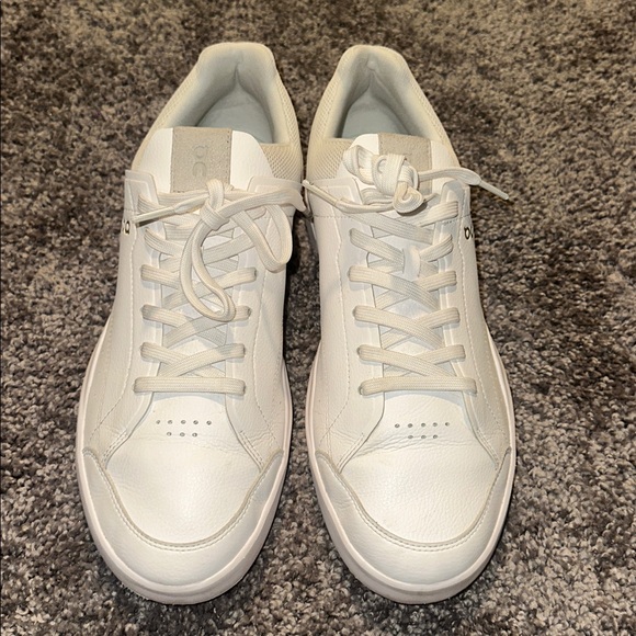 Men's White Sneakers - Picture 1 of 5
